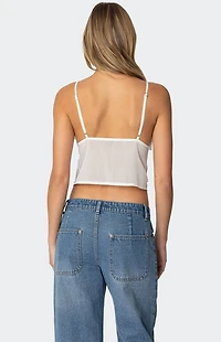 Edikted Ruffled Babydoll Top