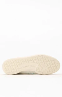 Reebok Women's White & Green Club C Revenge Sneakers