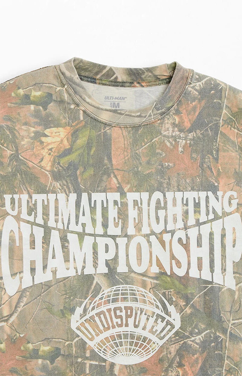 UFC One & Only Camo Oversized T-Shirt
