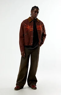 Netflix x Stranger Things Hellfire Lives Garage Jacket