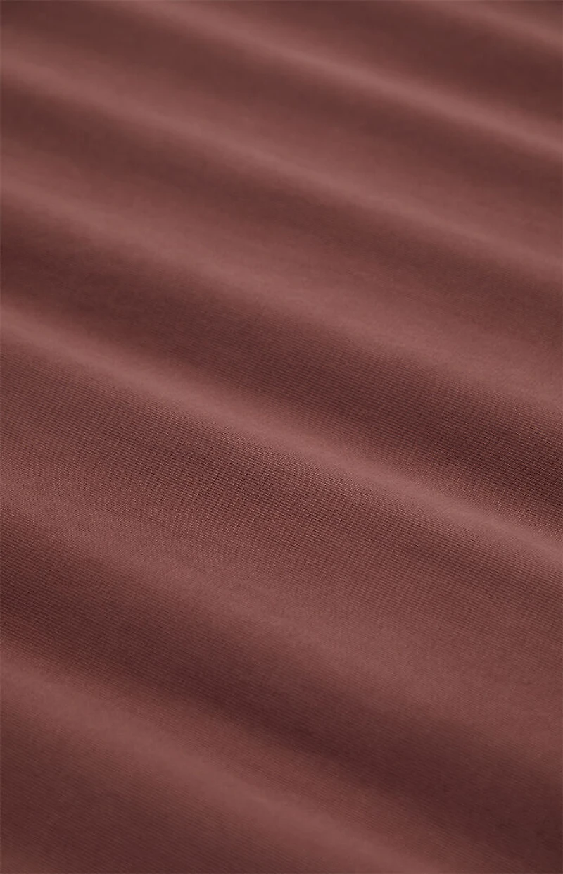 Fear of God ESSENTIALS Crimson Heavy Long Sleeve T-Shirt