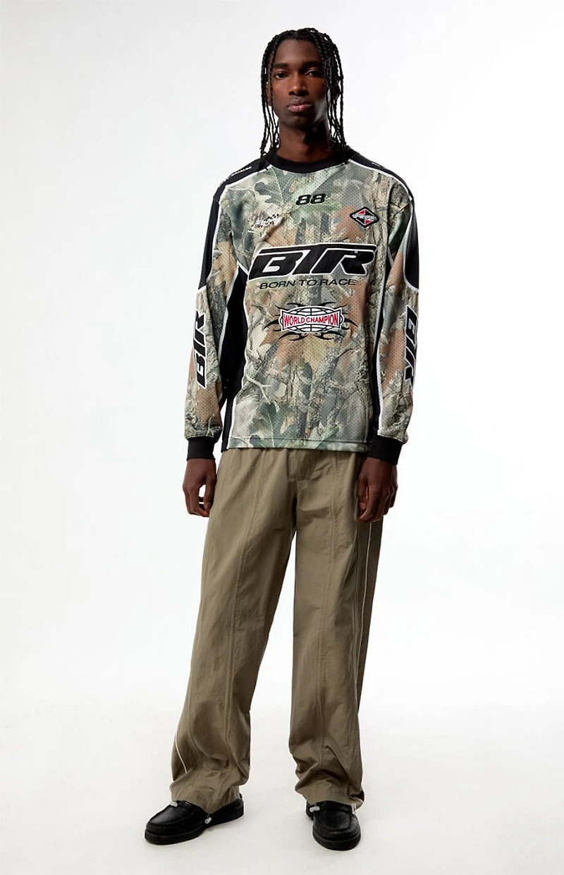 Pacsun Camo Mesh Long Sleeve Jersey