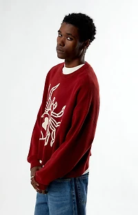Pacsun Spider Crew Neck Sweater