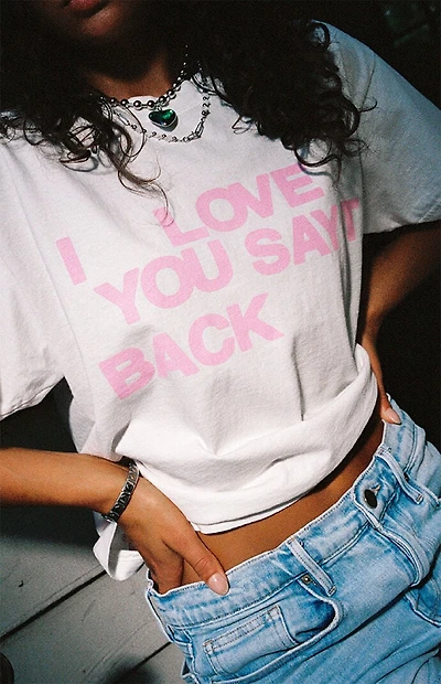 LONELY GHOST White Ways To Say I Love You T-Shirt