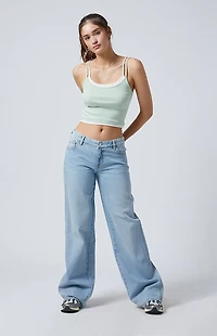 Pacsun Casey Low Rise Baggy Jeans Indigo