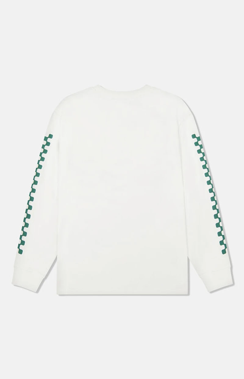 WeSC America Inc Kendrick Crazy Pizza Mock Neck Long Sleeve T-Shirt