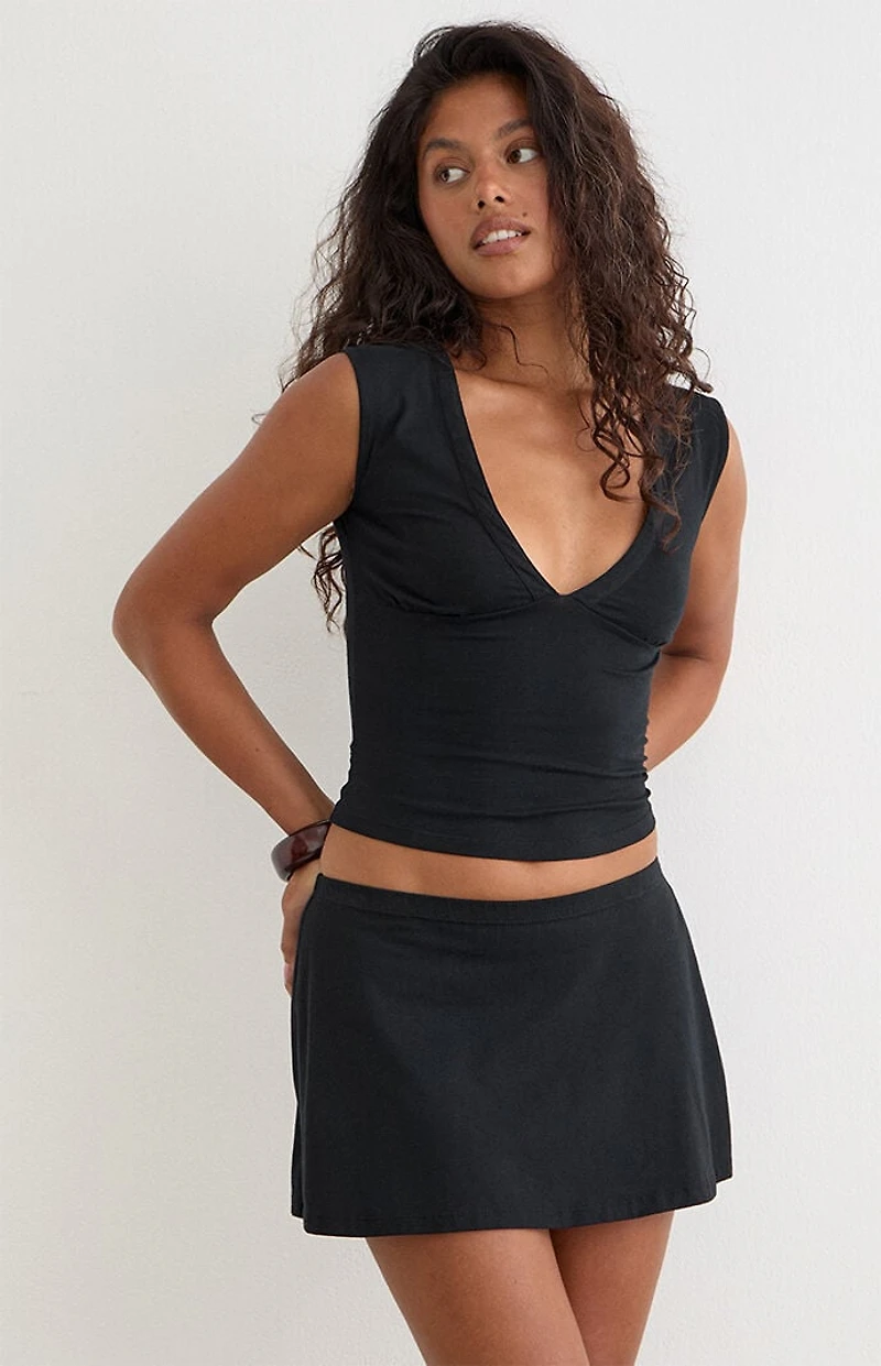 Motel Rocks Emberly Plunge Tank Top