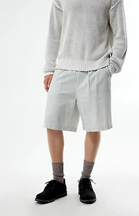 FIELD OF STUDY by Pacsun Striped Linen Baggy Shorts
