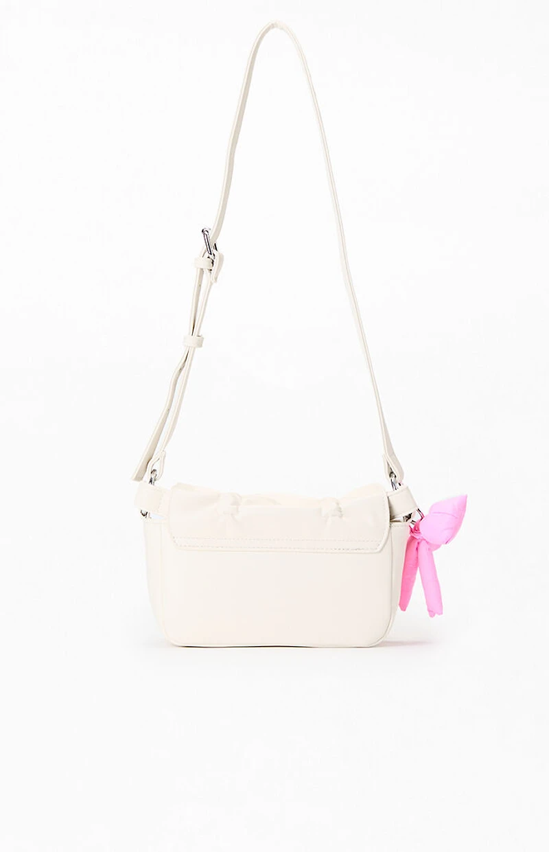 Pacsun Pink Bow Knotted Crossbody Bag