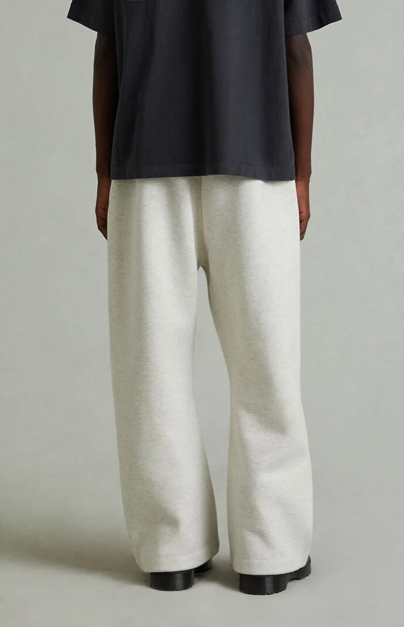 Fear of God ESSENTIALS Kids Heather Oatmeal Flare Sweatpants