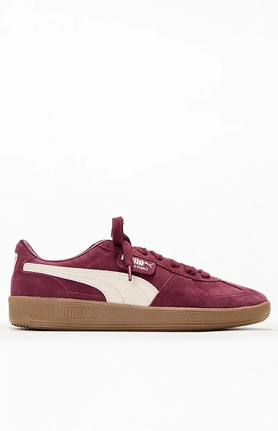 Puma Burgundy Palermo Leather Shoes