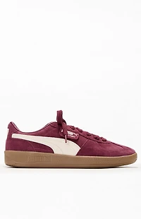 Puma Burgundy Palermo Leather Shoes