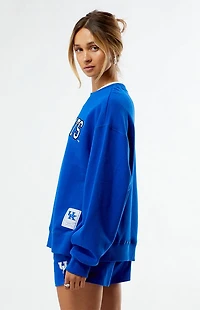 WILD COLLECTIVE x Pacsun University of Kentucky Wildcats Applique Crew Neck Oversized Sweatshirt