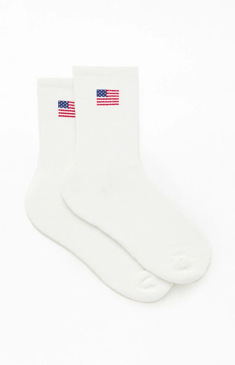 John Galt American Flag Crew Socks