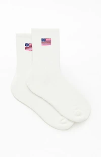 John Galt American Flag Crew Socks