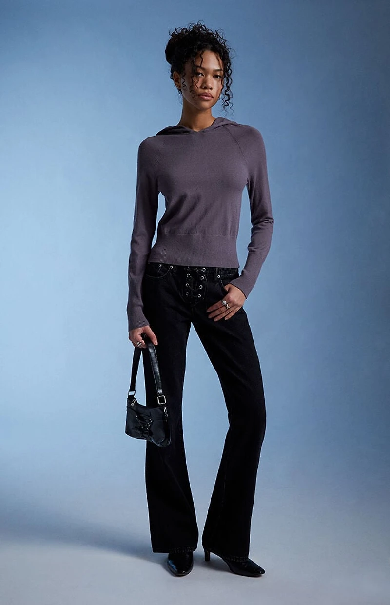 Third Charm Riley Knit Hoodie