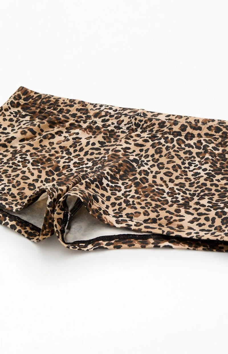 John Galt Leopard Boxer Boyshorts