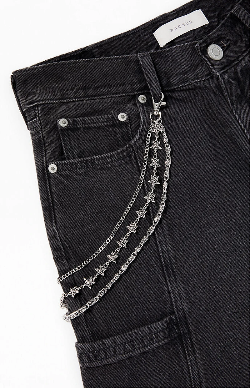 Pacsun Star Wallet Chain
