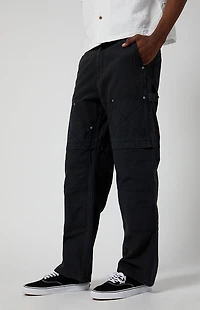 Pacsun Black Baggy Carpenter Cargo Pants