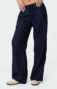 Edikted Yasmine Linen Look Pants