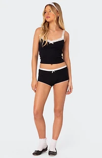 Edikted Mariana Pointelle Tank Top