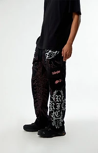 Civil Rising From Bloom Cargo Straight Leg Sweatpants