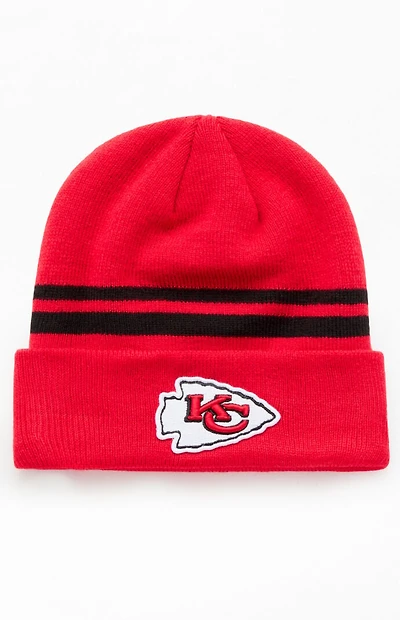 New Era Kansas City Chiefs Striped Beanie
