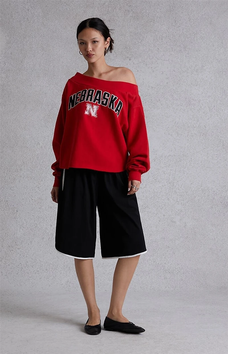 Modern Renewal Off-The-Shoulder Sweatshirt