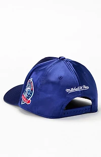 Mitchell & Ness Dodgers City Lights Satin Snapback Hat