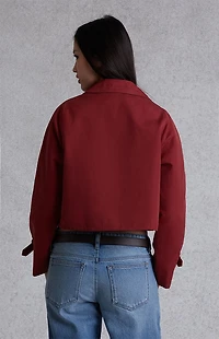 Modern Renewal Cropped Trench Coat