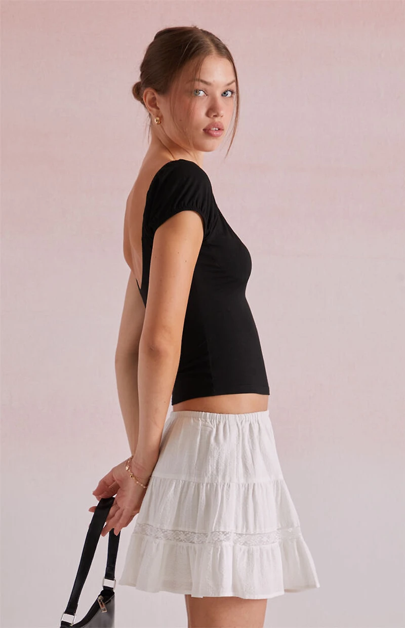 Beverly and Beck Daisy Corset T-Shirt