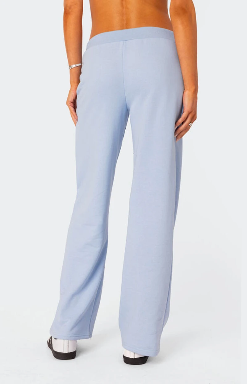 Edikted Quinn Straight Leg Sweatpants