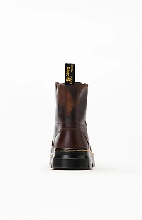 Dr Martens Crazy Horse Combs Leather Lace Up Boots