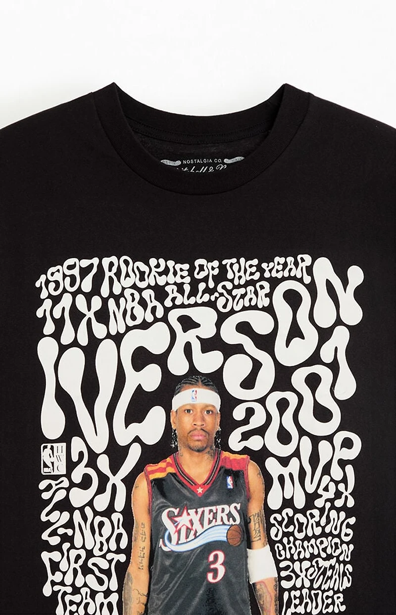 Mitchell & Ness Allen Iverson Scribble T-Shirt