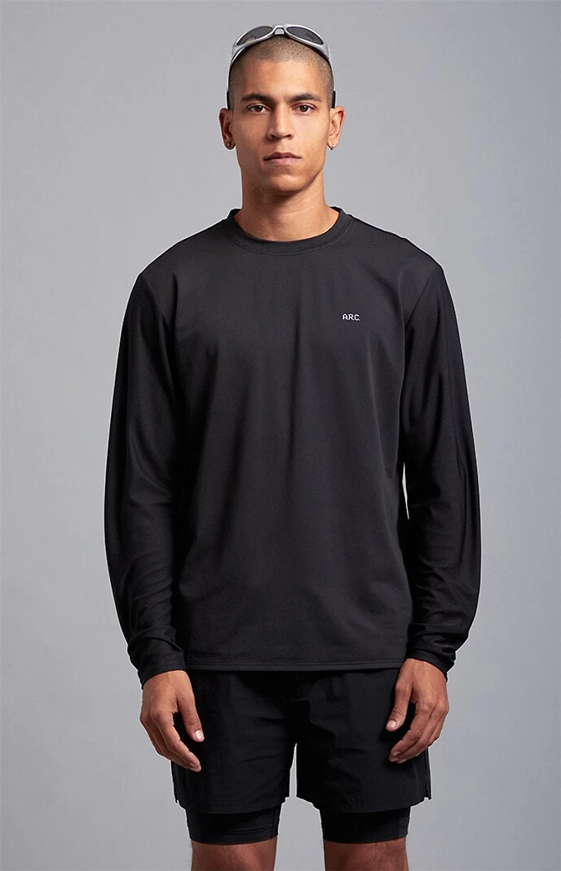 A.R.C. Active Black Performance Long Sleeve T-Shirt