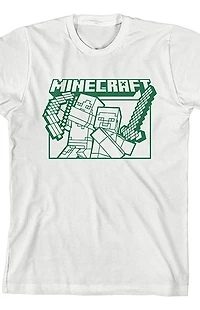 Kids Minecraft Steve & Alex T-Shirt