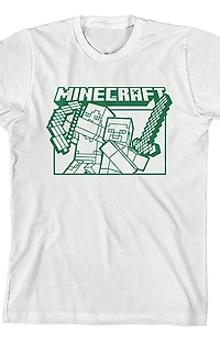 Kids Minecraft Steve & Alex T-Shirt