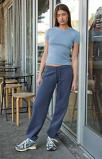 John Galt Navy Hilary Yoga Sweatpants