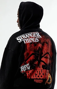 Netflix x Stranger Things Creatures Welcome Zip Up Hoodie