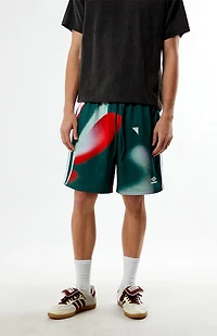Umbro x PacSun Green Taty Mesh Shorts