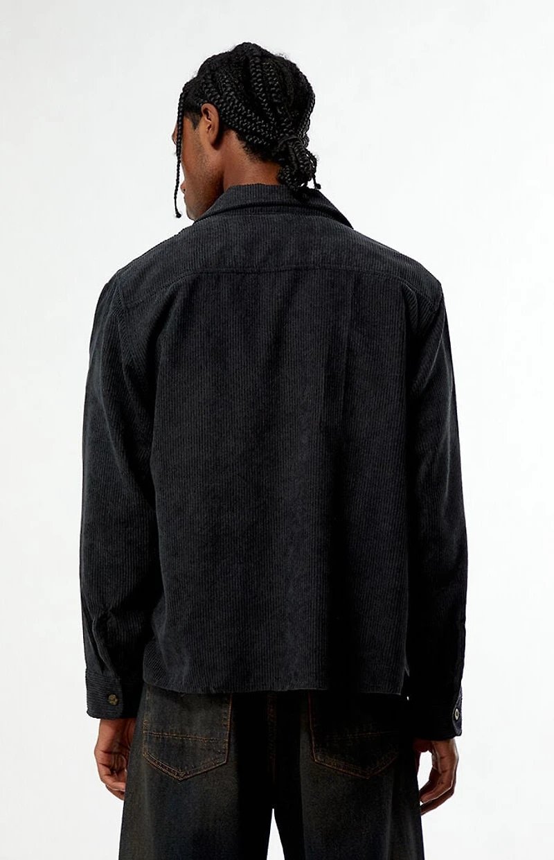 Pacsun Enzo Corduroy Long Sleeve Shirt