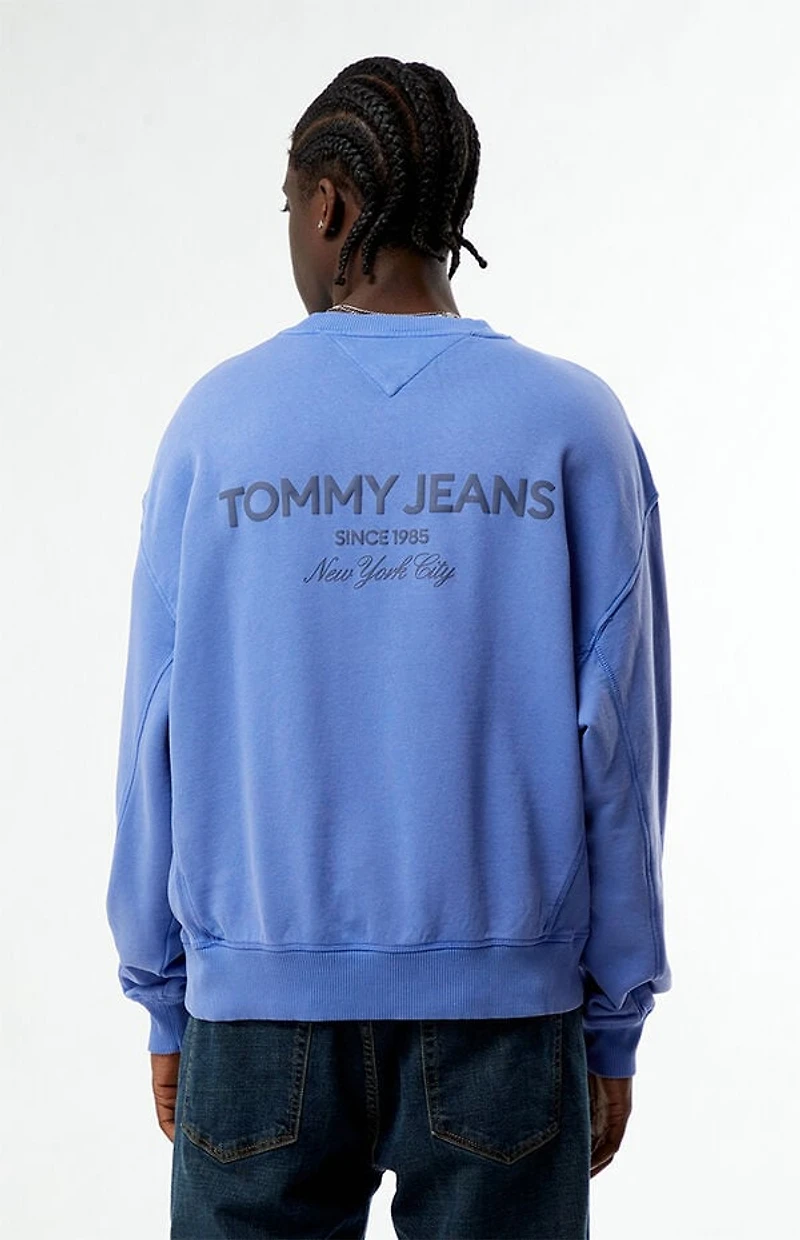 Tommy Jeans 90s Puff Graphics Classic Crew Neck Sweatshirt