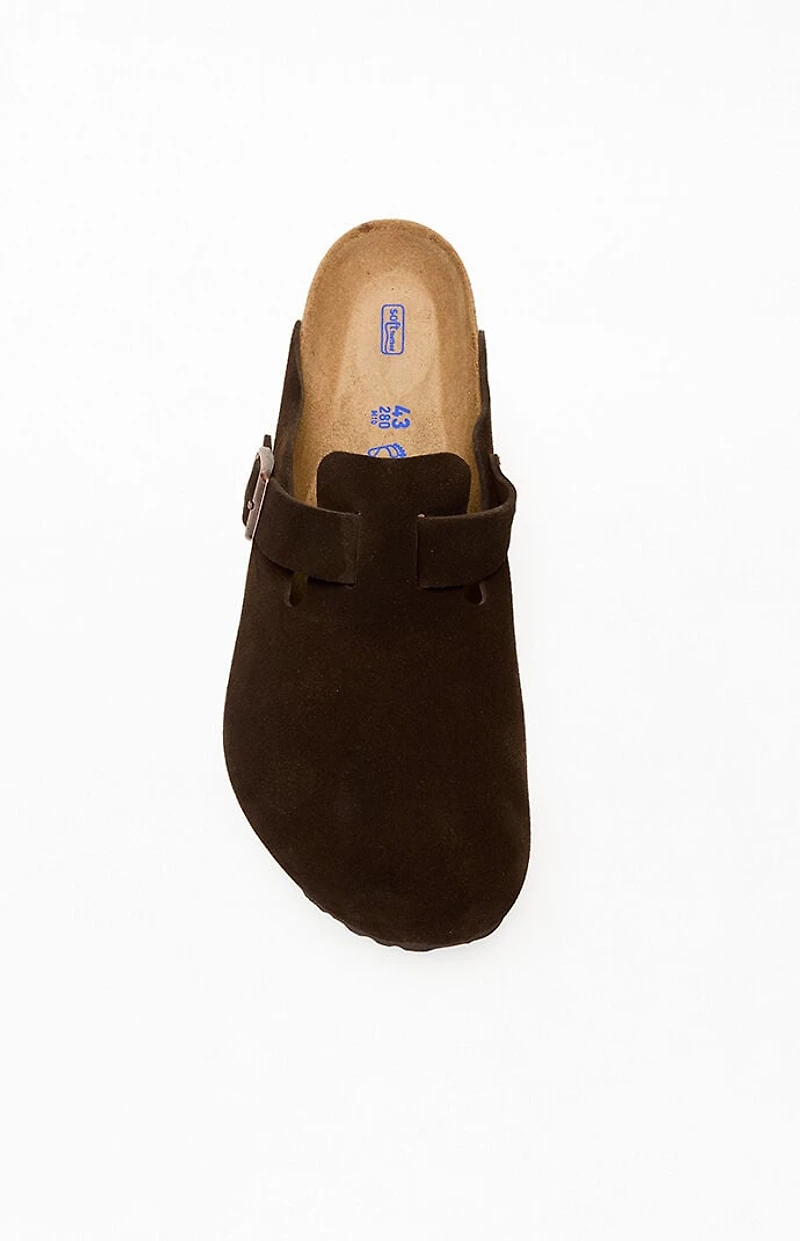 Birkenstock Boston Soft Footbed Clog Mocha