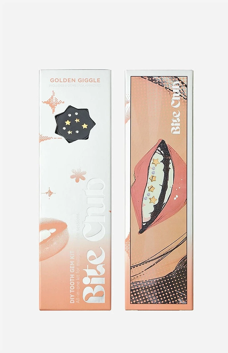 NEVER HAVE I EVER Golden Giggle Tooth Gem Kit