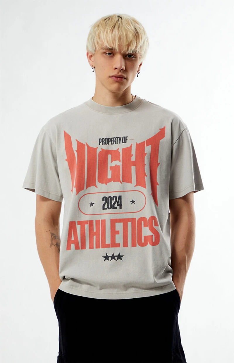 Nightlab Cream Gym T-Shirt