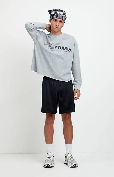 Pacsun Black Aaron Mesh Volley Shorts
