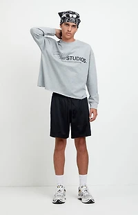 Pacsun Black Aaron Mesh Volley Shorts