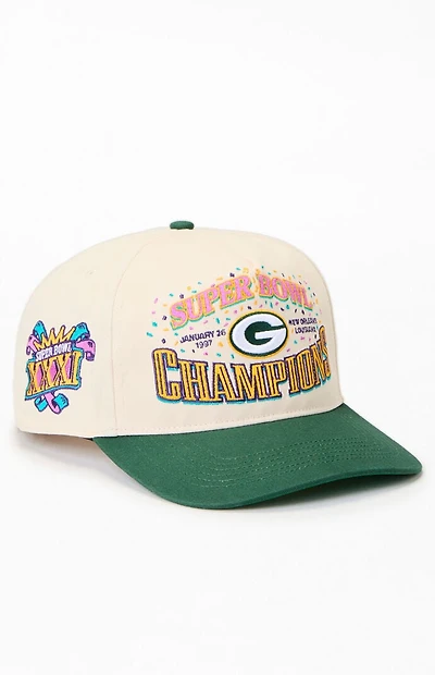 47 Brand Super Bowl 1997 Champions Green Bay Packers Snapback Hat