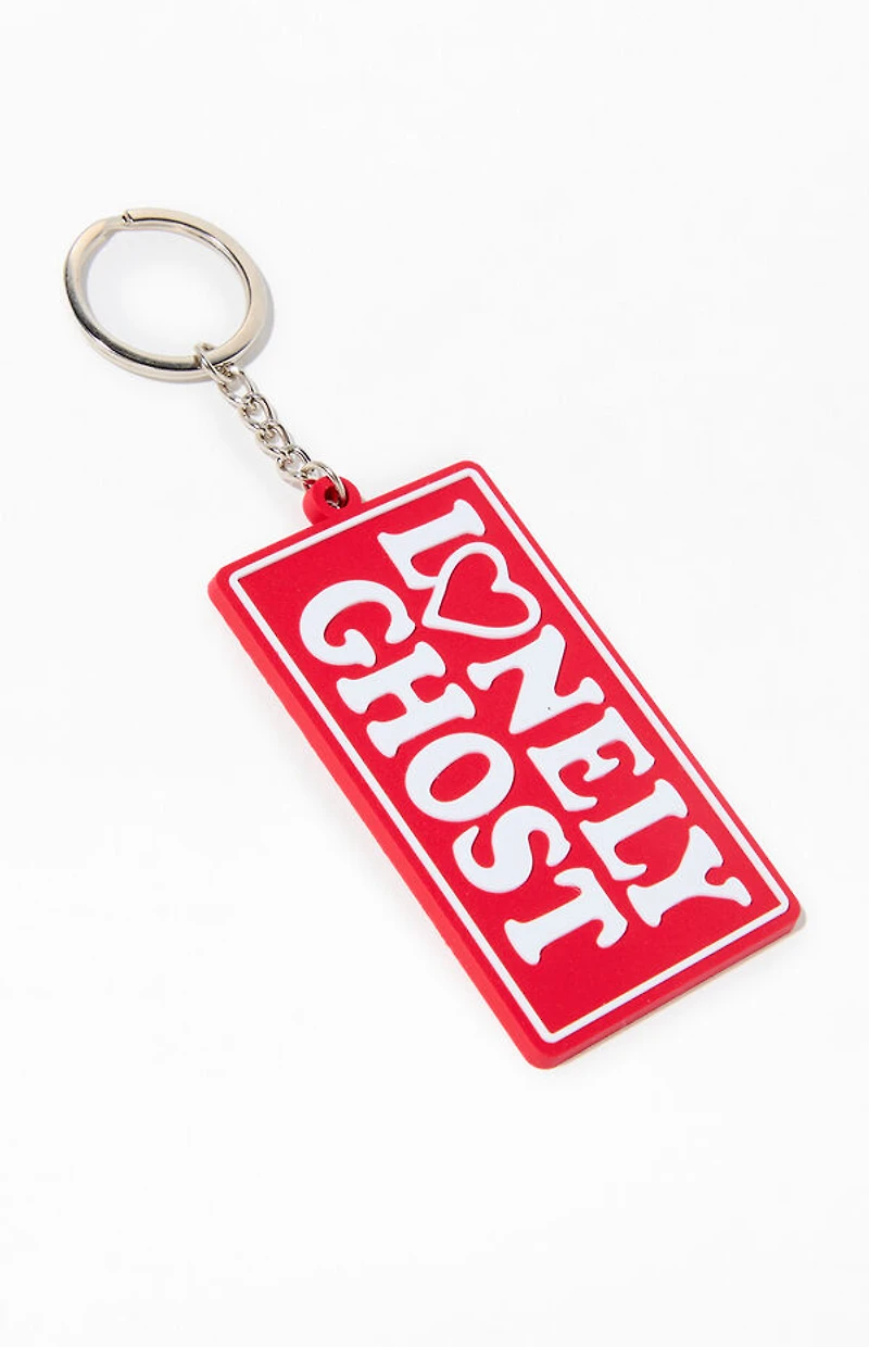 LONELY GHOST Lonely Hearts Keychain