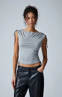 Your Favorite Mara Cinched Tied Tank Top